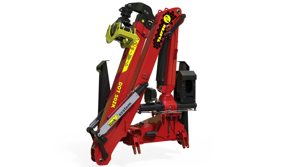 Hydraulic tractor crane DOT 50ZK | Tajfun